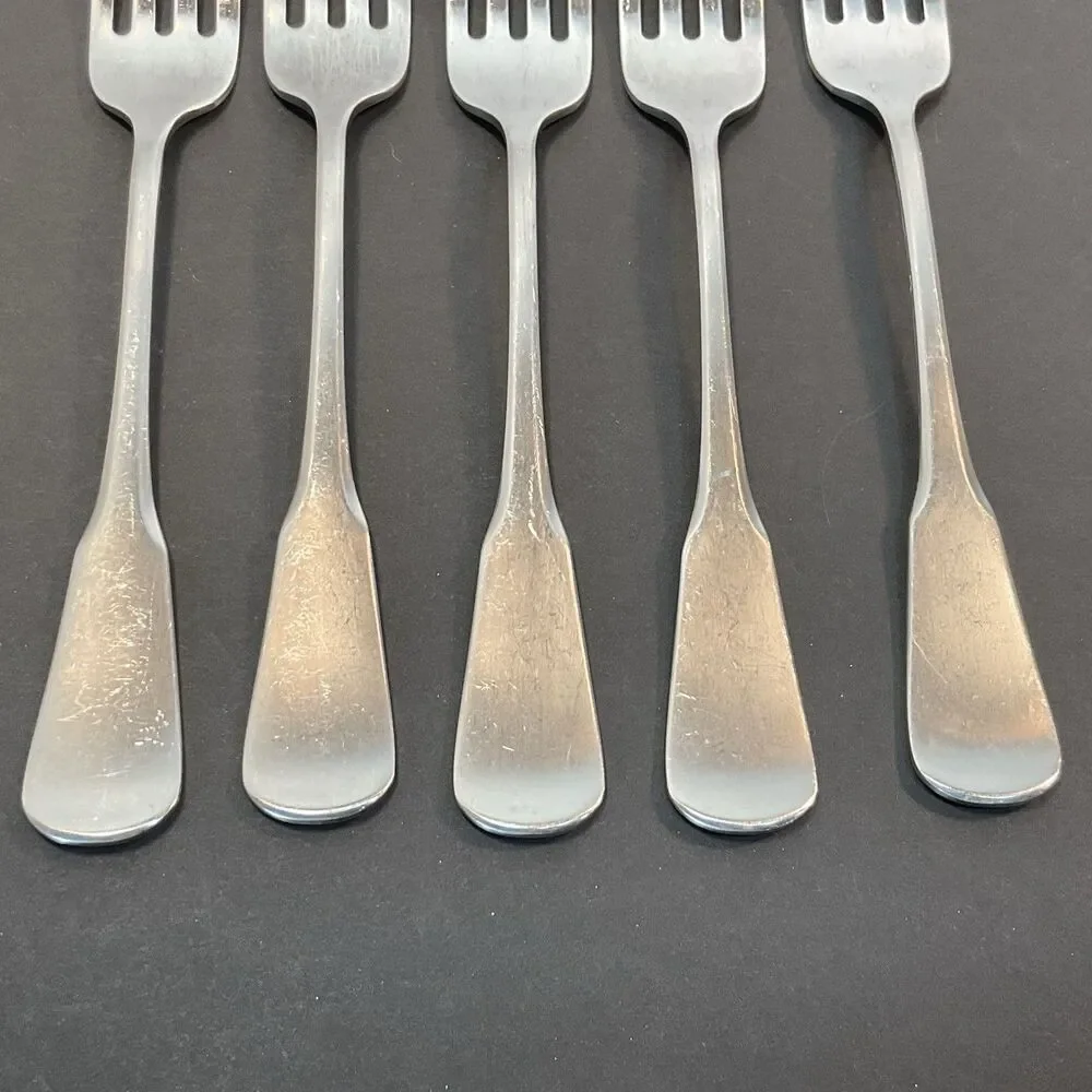 22 Pcs ONEIDA USA Stainless Flatware MINUTE MAN COLONIAL BOSTON Satin